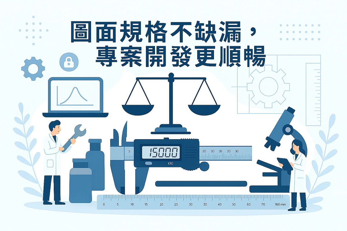 For smooth development, include full specs.